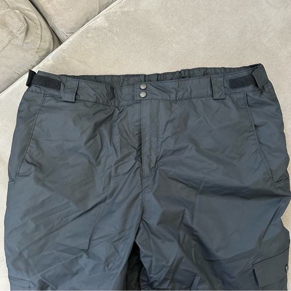 Columbia Snow Pants Mens XXL 2XL Black Snowboarding Ski Winter - Picture 4 of 11